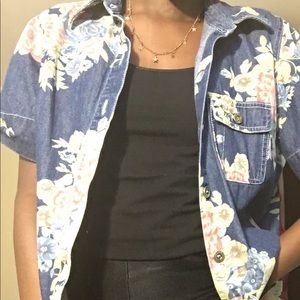 cute hawaiin button up